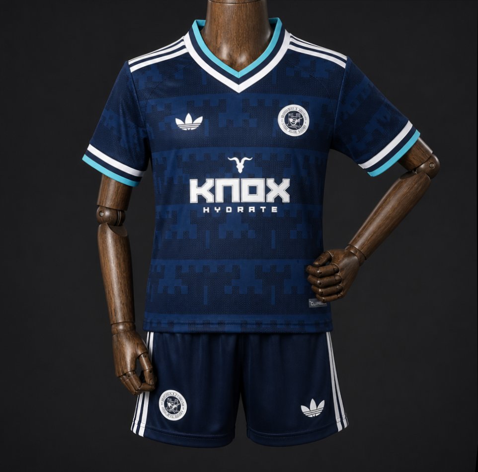 Kids 26/27 CF Montréal Navy Blue Away Jersey Kit