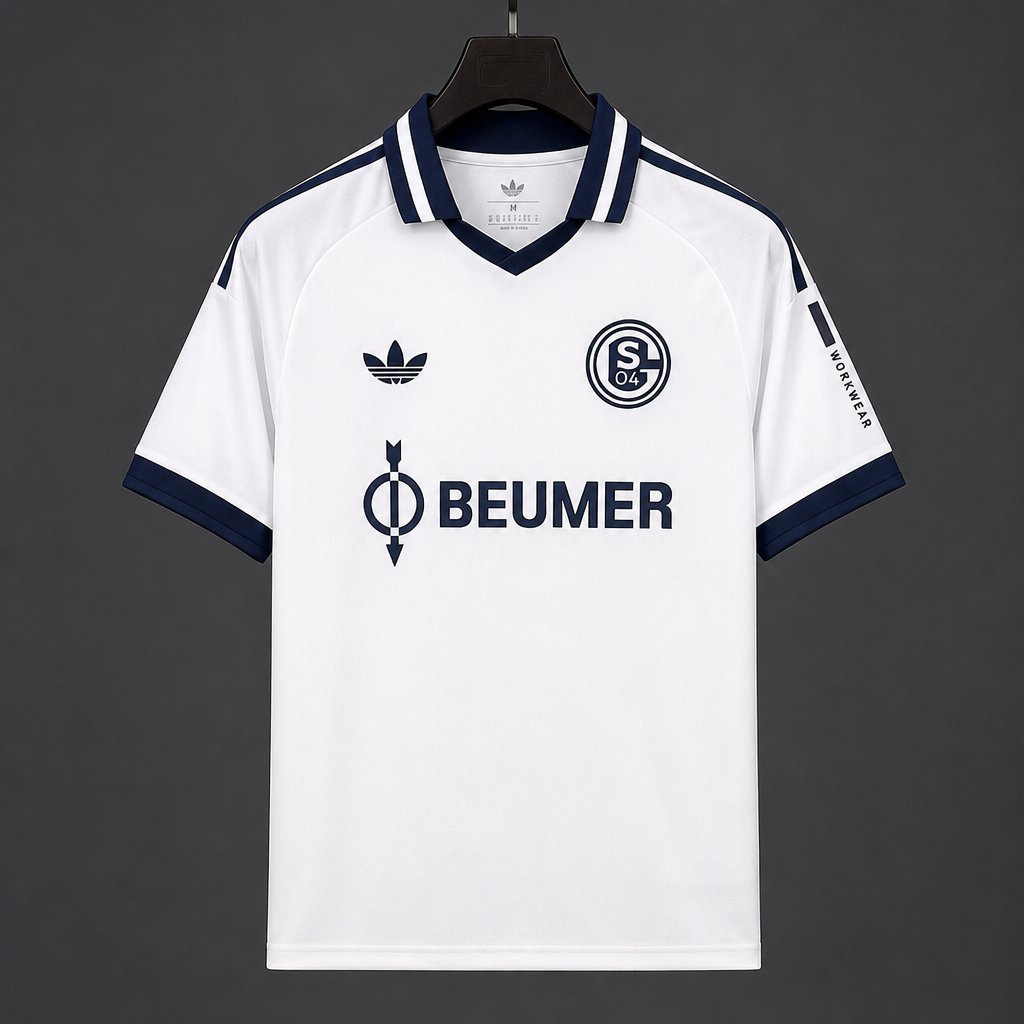 26/27 Schalke 04 Away White Jersey