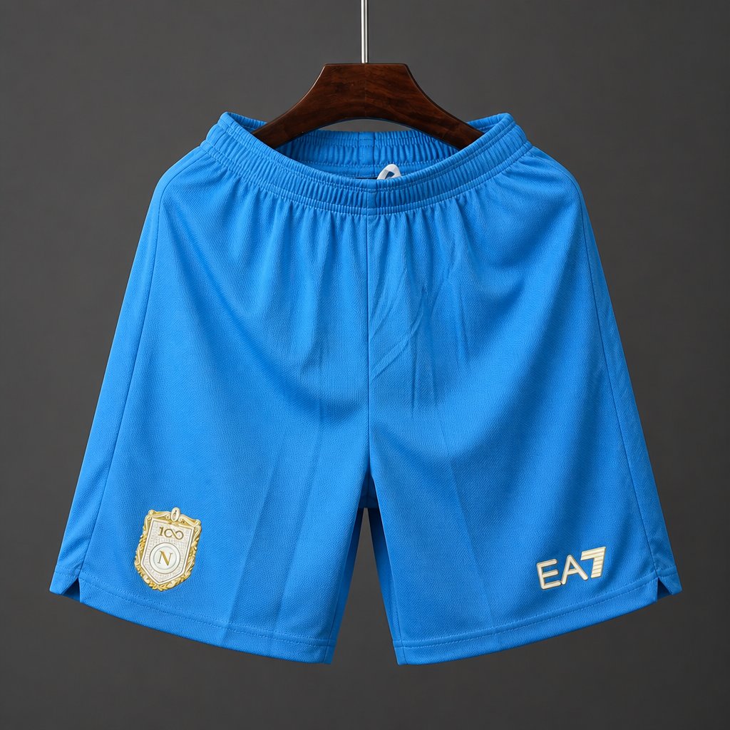 26/27 Napoli Home Blue  Shorts