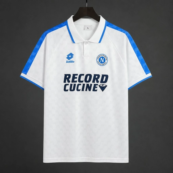Retro 95/96 Napoli Away White Jersey