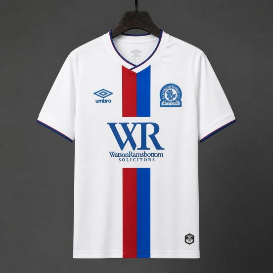 26/27 Blackburn Rovers Away White Jersey