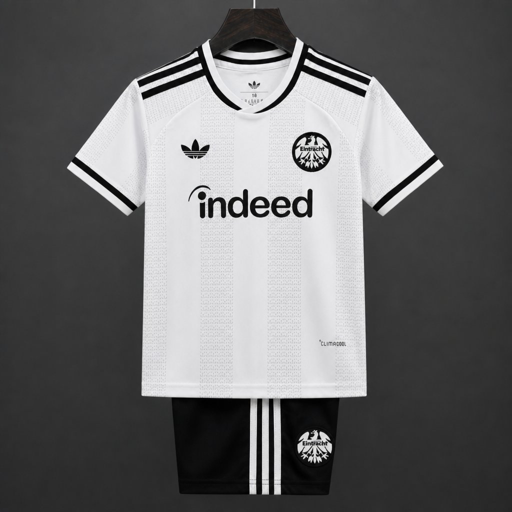 26/27 Kids Frankfurt Away White Jersey