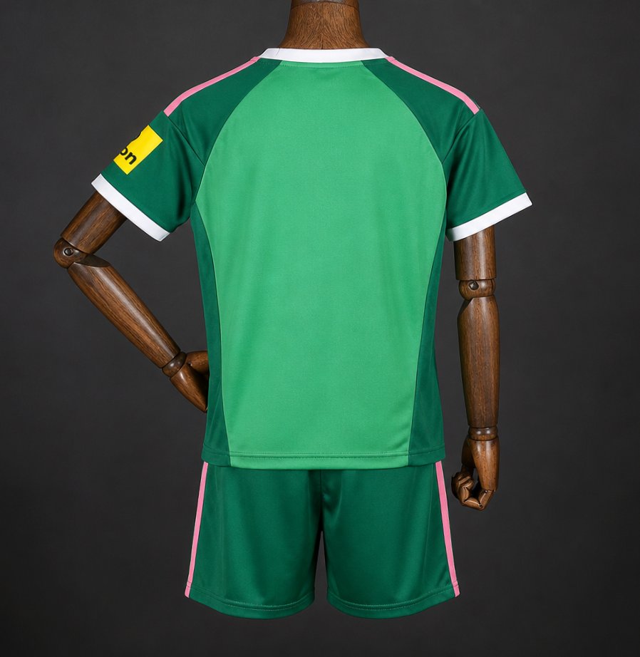26/27 Kids Newcastle United Goalkeeper 4 Green Jersey Kit