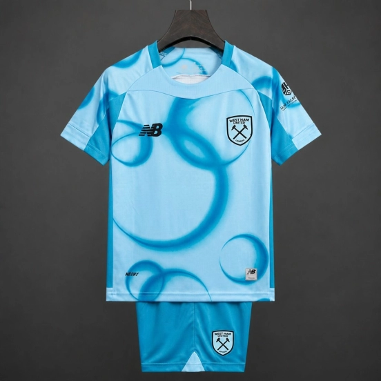 26/27 Kids West Ham United Third Light Blue Jersey