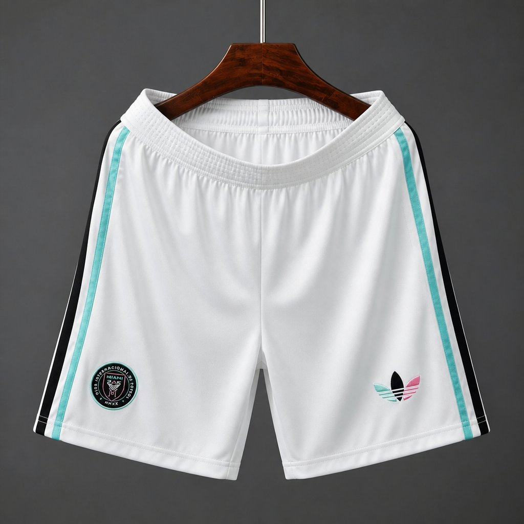 26/27 Inter Miami CF White  Home Shorts
