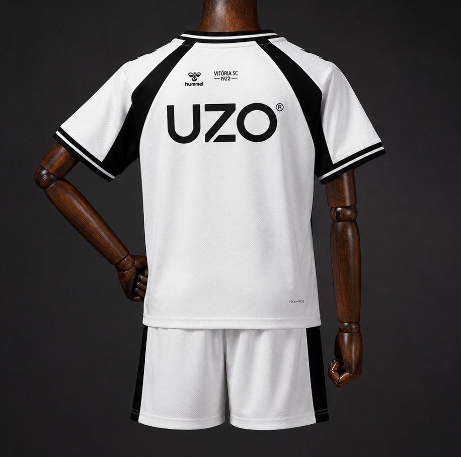26/27 Kids Vitoria SC Home White Jersey Kit
