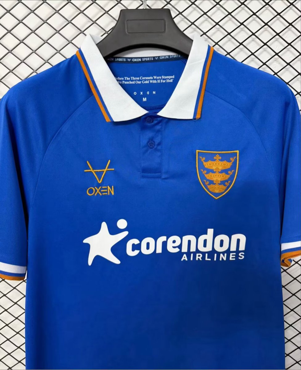 26/27 Hull City Third Blue Jersey