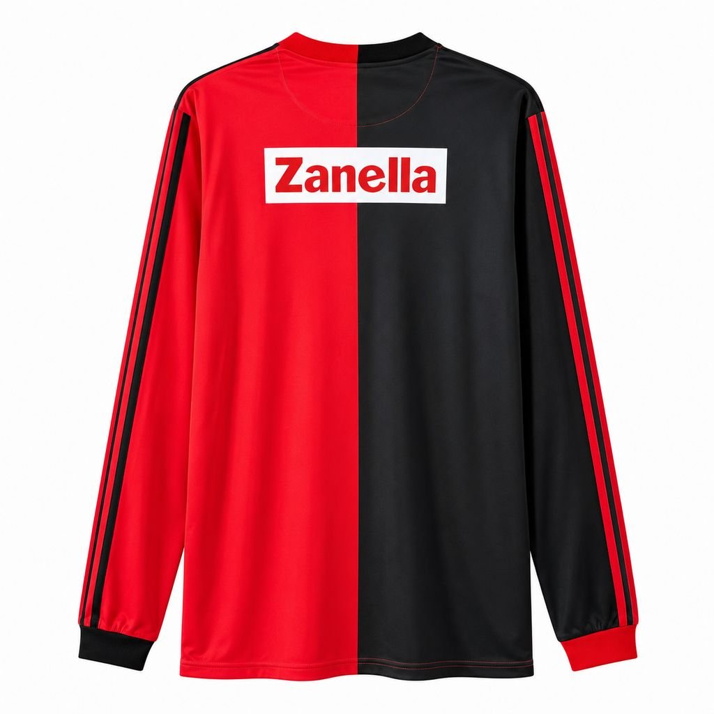 93/94 Newell Old Boys Long Sleeve Retro Home Jersey