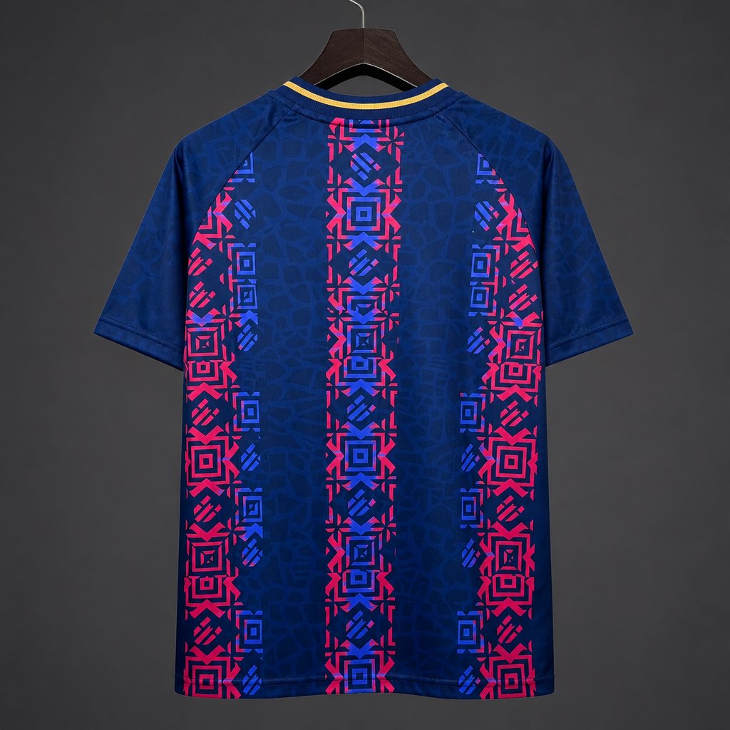 26/27 Barcelona Training Mosaic Navy Jersey