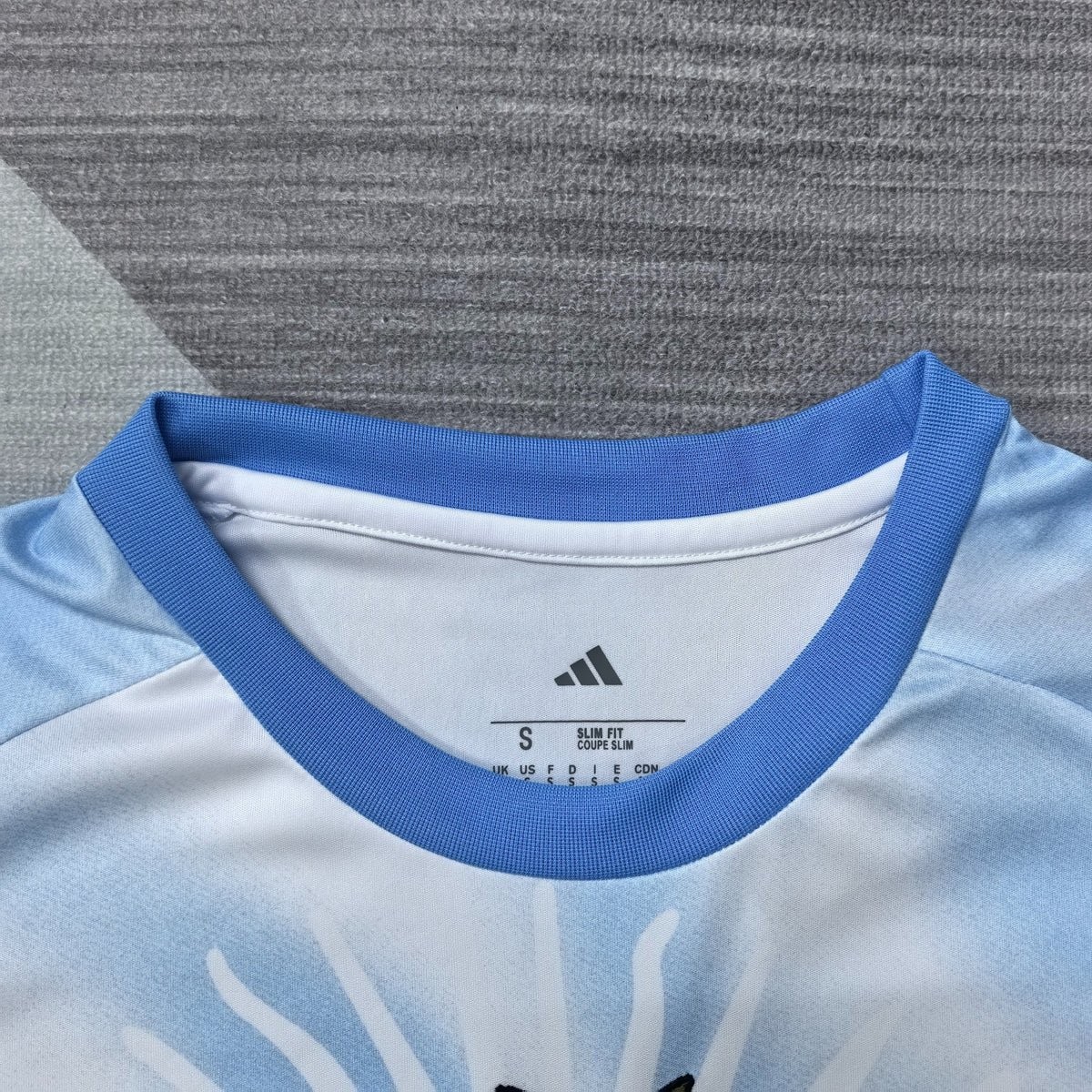 2026 Argentina Pre-Match Light Blue Messi Farewell Jersey